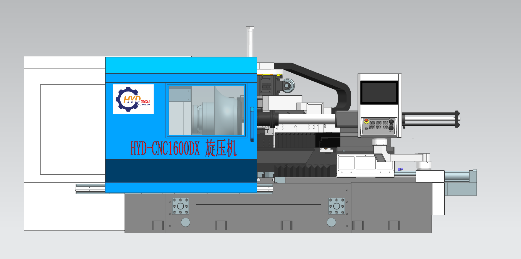 HYD-CNC1600DX 单旋机